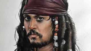 Process Jonny Depp - Jack Sparrow