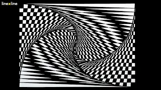 [OP ART] How to draw optical illusion art l Geometric art #027