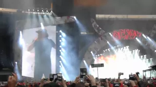 AC/DC intro + Rock Or Bust @ Stade de France 26 Mai 2015