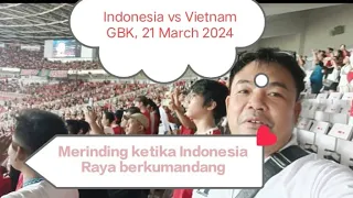 Merinding!!! Indonesia Raya berkumandang di GBK