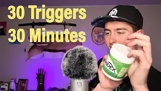 ASMR 30 Triggers in 30 Minutes | 30k Subscriber Special