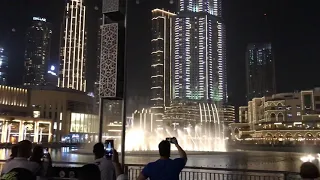 Dubai Mall super fountain