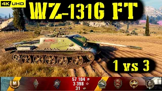 World of Tanks WZ-131G FT Replay - 9 Kills 3.9K DMG(Patch 1.6.1)
