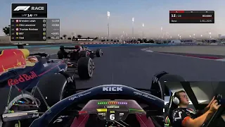 Thomas Ronhaar's POV of the Crash with Otis Lawrence at PSGL Bahrain