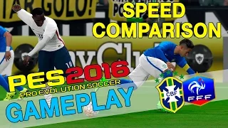 [TTB] PES 2016 Gameplay - Game Speed Comparison - Which is better?!