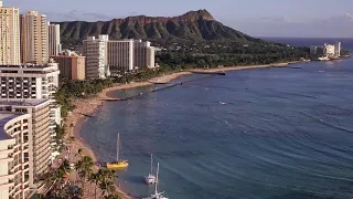 Sleepy Sounds of Ocean Waves For Deep Sleep and Relaxation | Waikiki | 2 Hours