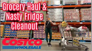 Nasty Fridge Cleanout & Costco Grocery Haul With Prices! Went For an Eye Exam, Stayed For The Food!