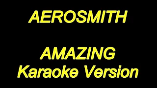 Aerosmith - Amazing (Karaoke Lyrics) NEW!!