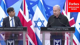 'We Absolutely Support Israel’s Right To Defend Itself': Rishi Sunak Joins Netanyahu In Israel