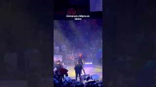 Emmanuel y Mijares en el Palenque Tijuana en vivo