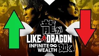 The Ups & Downs of Like a Dragon: Infinite Wealth