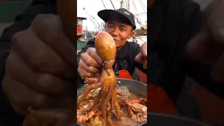 Amazing Eat Seafood Lobster, Crab, Octopus, Giant Snail, Precious Seafood🦐🦀🦑Funny Moments 84