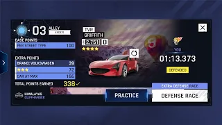 A9 Switch - Club Clash (Defense) : Himalayas Cliffhanger - TVR Griffith - 1:13.373 (Replay)