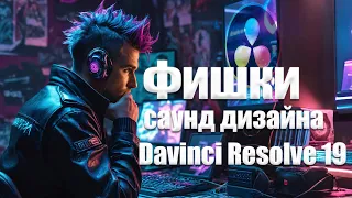 Топ фишек саунд дизайна в Davinci Resolve 19