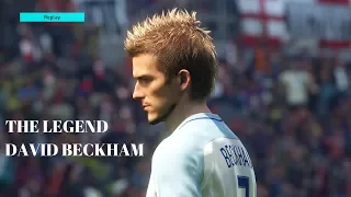 PES 2018 DAVID BECKHAM "THE LEGEND" Goals & Skills Compilation "4"