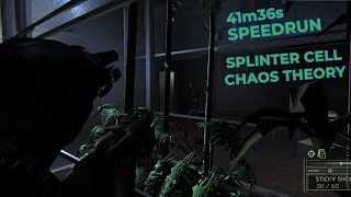 Splinter Cell Chaos Theory in 41m36s (World Record Speedrun)