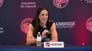 Caitlin Clark officially introduced as a member of the Indiana Fever I FULL PRESS CONFERENCE