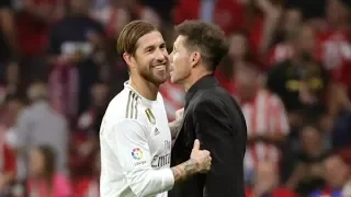 Simeone enloquece con Sergio Ramos y el línea