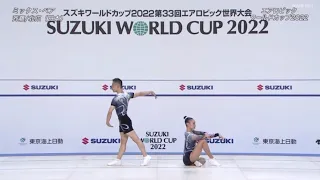 SUZUKI WORLD CUP 2022’ Pair Champion. Mizuki Saito, Riri Kitazume