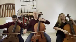 O Come, All Ye Faithful- Family Cello Trio