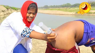 Whatsapp funny Videos_Verry injection Comedy video Stupid Boys_New Doctor Funny Video 2020_Ep_11