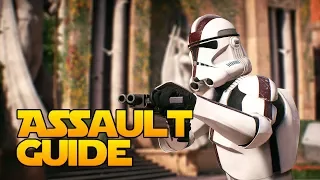 HOW TO USE ASSAULT CLASS - Star Wars Battlefront 2 (Class Guide)