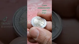 2 euro conmemorative 2021 ITALY