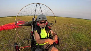 Ret. Air Force Major First Paramotor Trike Flight