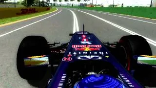 [rF] F1 2013 - Sebastian Vettel onboard Melbourne