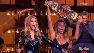 Gigi Hadid wins Lip Sync Battle after performing Larger Than Life with Nick Carter