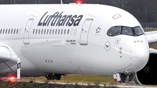 4K CLOSE UP BIG PLANES AT MUNICH AIPORT | PLANESPOTTING at MUC A380 A350 A340 787 767