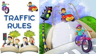 Traffic Rules - Red light | Nursery Rhymes & Kids Songs | English
