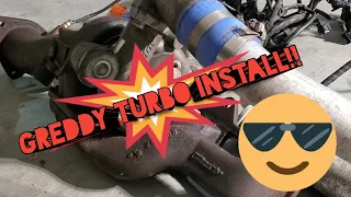 Rx8 Greddy turbo install!!