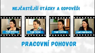 Pracovní pohovor - nejčastější otázky a odpovědi