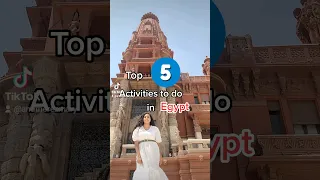 Top 5 Activities to do in Egypt 🇪🇬