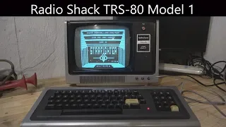 TRS-80 Model 1. A Vintage Computer From The Birth Of The Home Computer Era Springs Back To Life!
