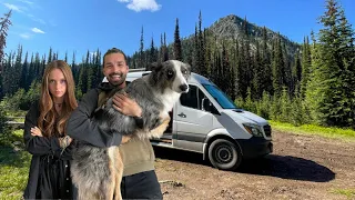 MOVING ON WITHOUT HER (solo van life with my dog)