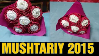 Как сделать бумажные розы - DIY How to Make Paper Roses
