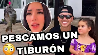 KIMBERLY LOAIZA Y JD PANTOJA SE FUERON DE PESCA CON KIMA Y MINI JD