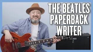 The Beatles Paperback Writer Guitar Lesson + Tutorial