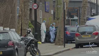 24 January 22. Fatal Stabbing and Road Traffic Incident. 2 Deceased. Chippenham Road, Maida Vale, W9