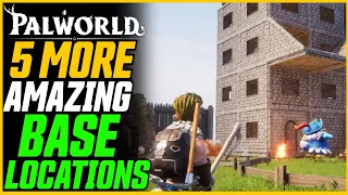 5 MORE INCREDIBLE BASE LOCATIONS! Palworld Base Locations Recommended By VIEWERS!