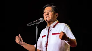 Dictator's Son Marcos Set for Landslide Win in Philippine Election