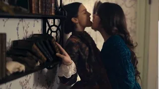 Dickinson: Season 2 / Kiss Scene _ Emily & Sue (Ella Hunt & Hailee Steinfeld)