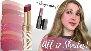 SISLEY PHYTO-ROUGE SHINE LIPSTICKS | Swatches, Comparisons, & More