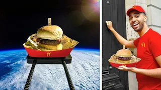 I Sent Food To Space, Then Delivered It