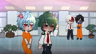 Bring your brother to school | ShigaDeku Siblings au | gacha meme/trend | mha/bnha |