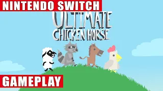 Ultimate Chicken Horse Nintendo Switch Gameplay