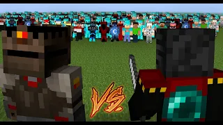 Minecraft pero son Farfadox Y ElRichMC vs 100 JUGADORES