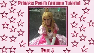 Princess Peach Cosplay Costume - Super Smash Brothers Brawl Tutorial Day 5